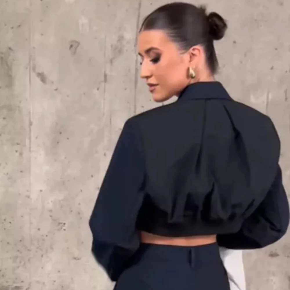 Zara cropped jacket blazer - Picture 16 of 17